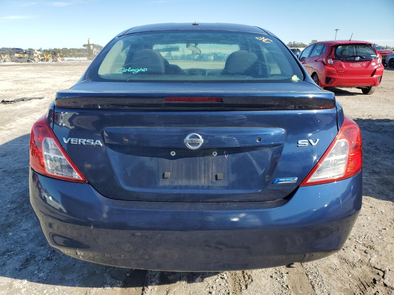 2013 Nissan Versa VIN 3N1CN7AP9DL877164 Copart auction photo, front end damage thumbnail 6
