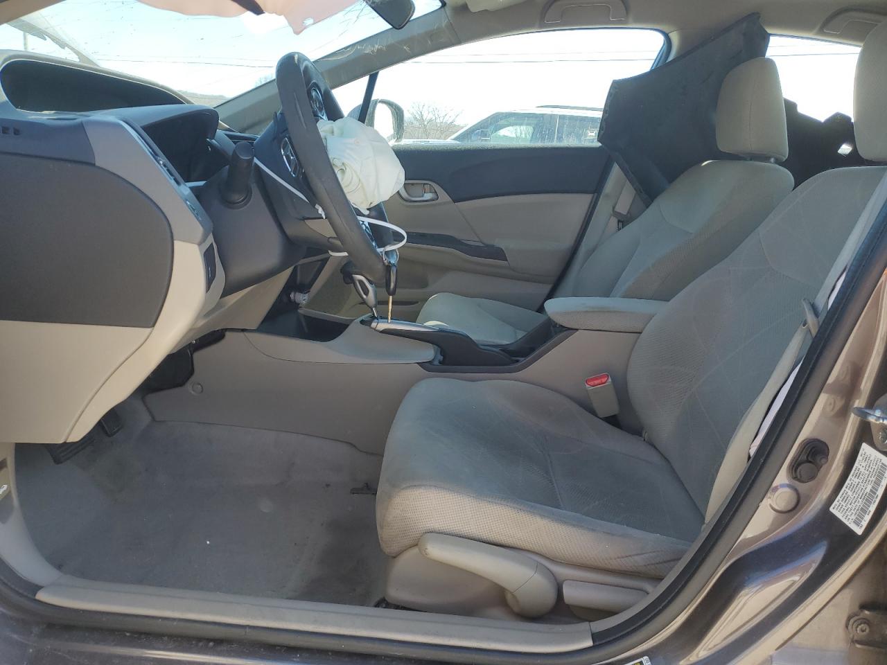 2012 Honda Civic VIN 19XFB2F51CE068984 Copart auction photo, front end damage thumbnail 7