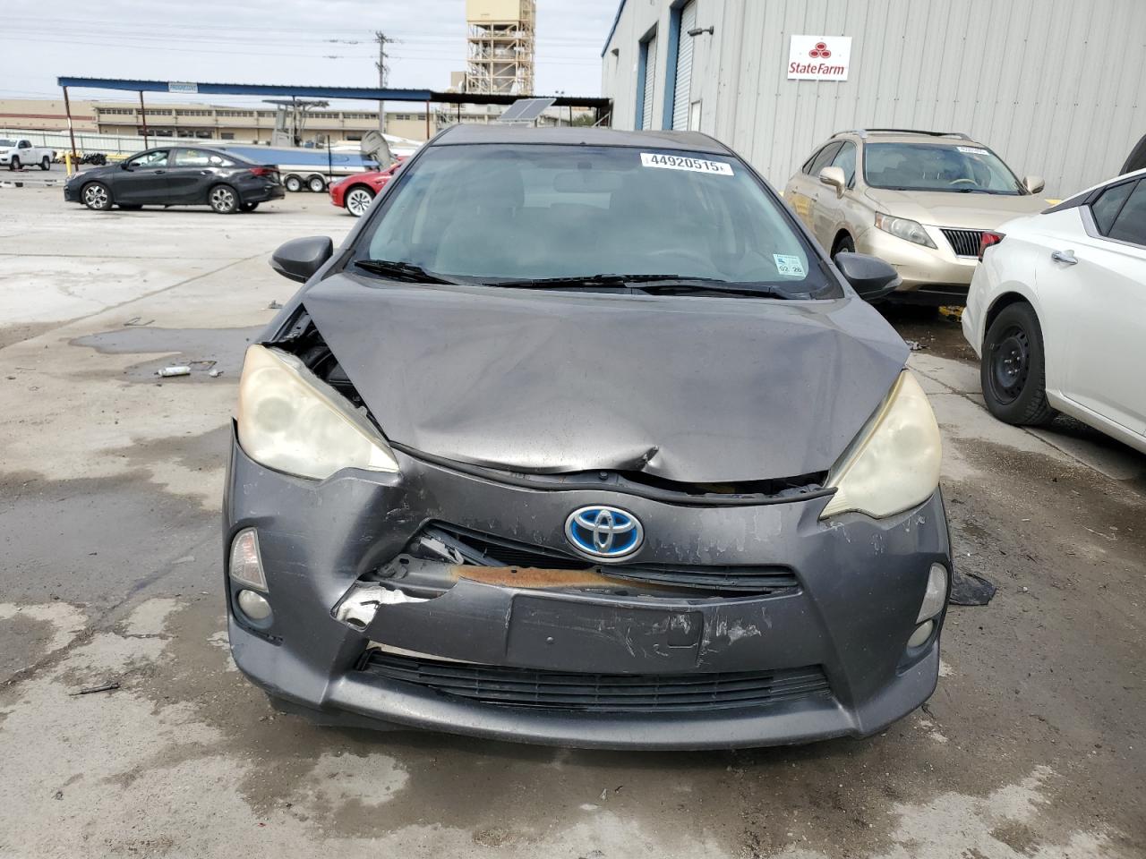 2012 Toyota Prius VIN JTDKDTB33C1511948 Copart auction photo, front end damage thumbnail 5