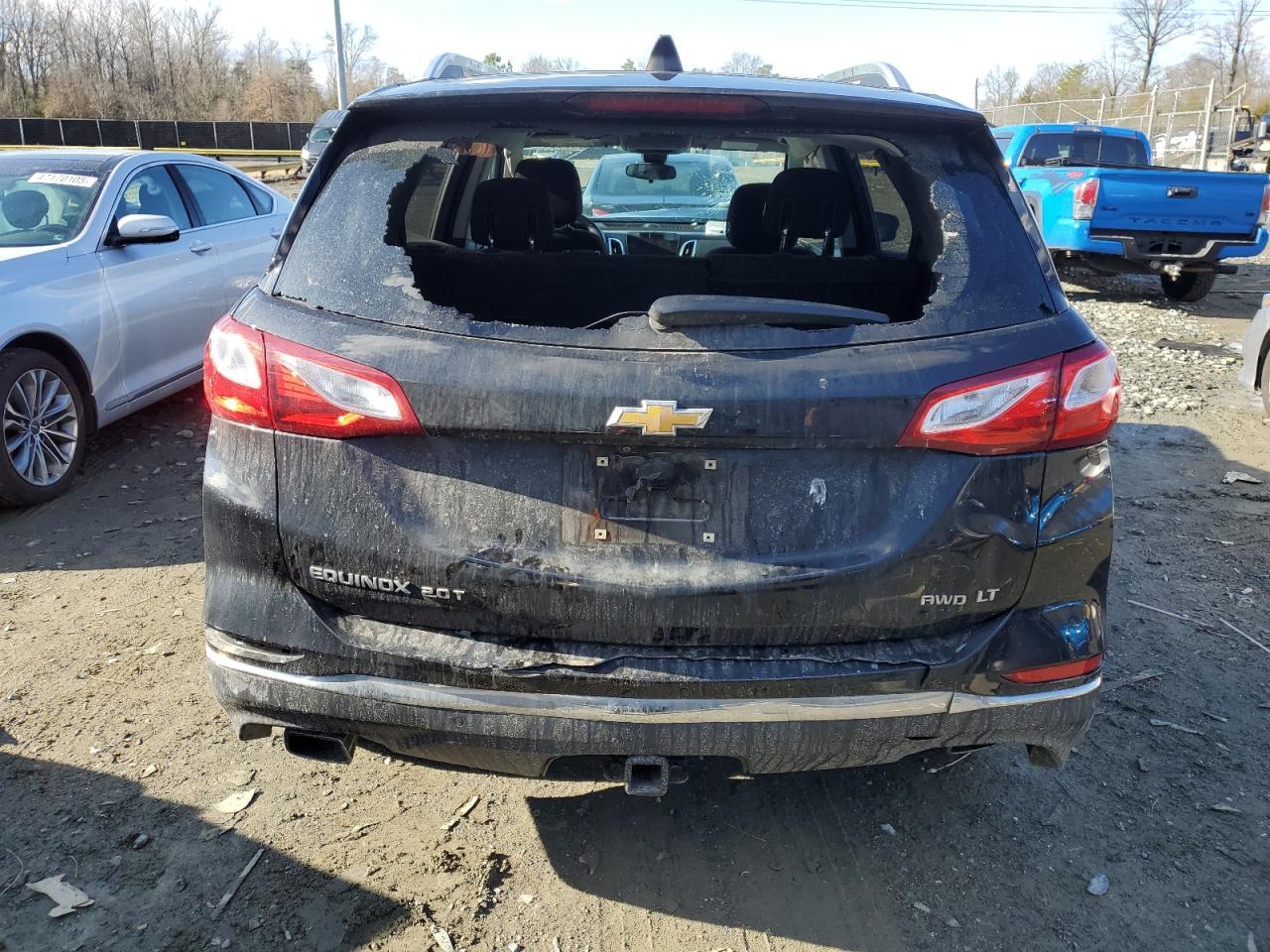 2020 Chevrolet Equinox VIN 2GNAXVEX5L6239355 Copart auction photo, front end / minor dent/scratches damage thumbnail 6