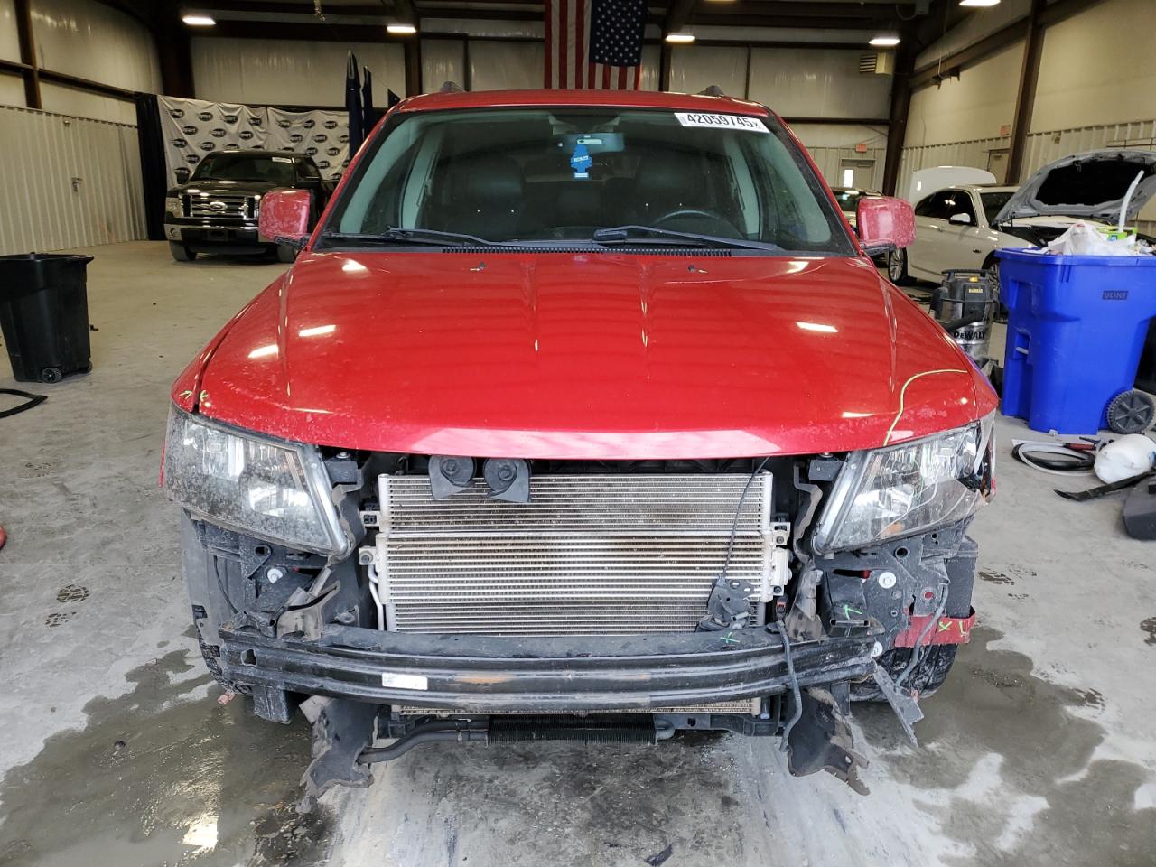 2015 Dodge Journey VIN 3C4PDCGG2FT630198 Copart auction photo, front end damage thumbnail 5