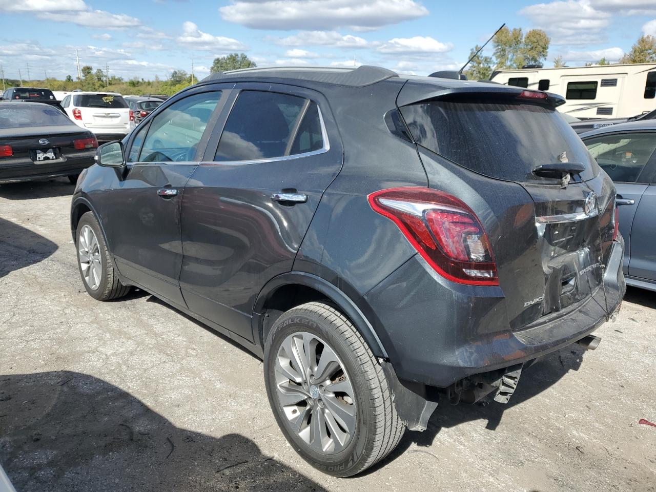 2018 Buick Encore VIN KL4CJASB1JB704061 Copart auction photo, rear end damage thumbnail 2