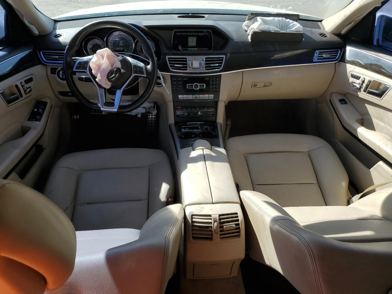 2014 Mercedes-Benz E-klasse VIN WDDHF5KB3EB018488 Copart auction photo, front end / normal wear damage thumbnail 8
