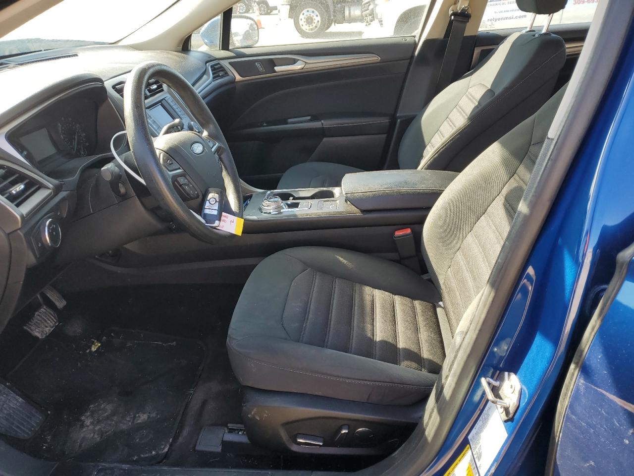 2017 Ford Fusion VIN 3FA6P0H7XHR257336 Copart auction photo, front end damage thumbnail 7