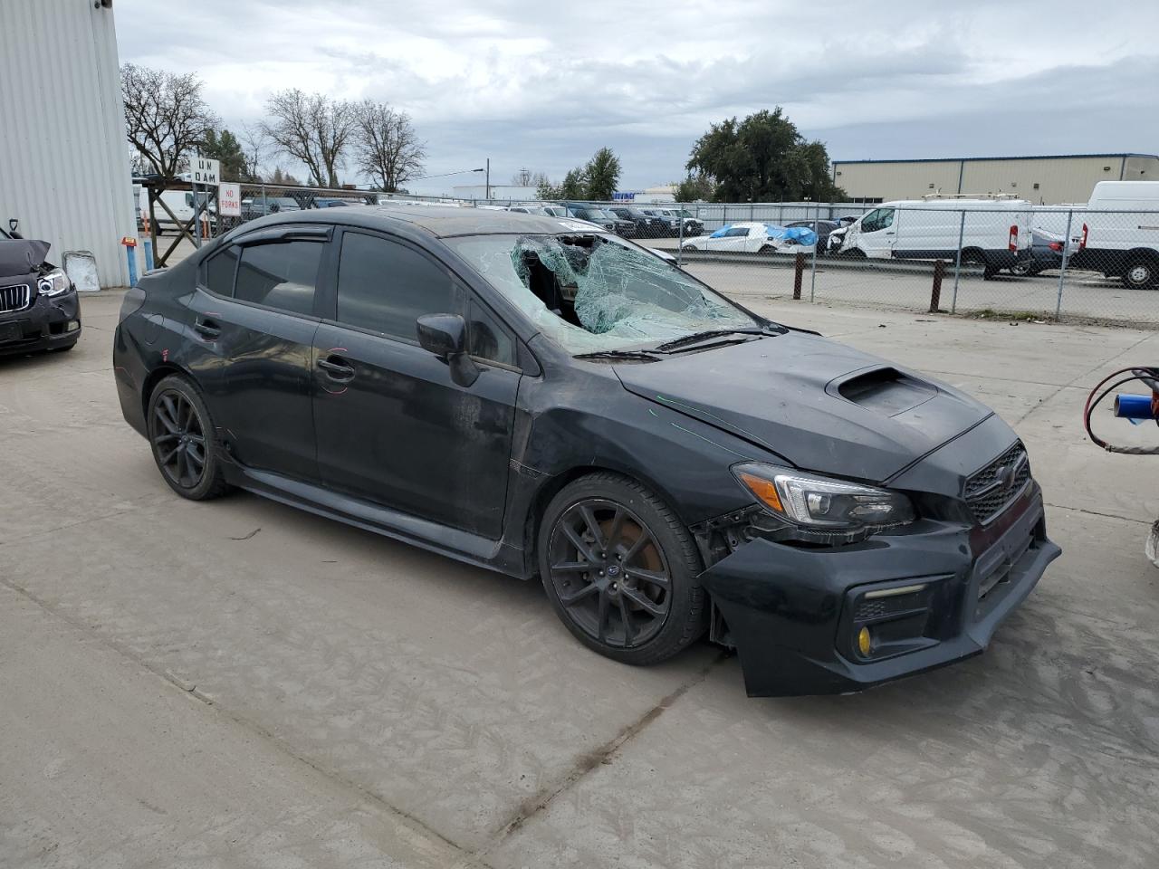 2019 Subaru WRX VIN JF1VA1N63K8824879 Copart auction photo, front end / top/roof damage thumbnail 4