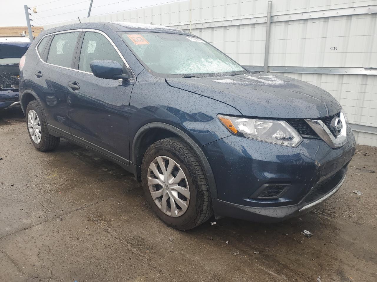 2016 Nissan Rogue VIN KNMAT2MV5GP661909 Copart auction photo, side damage thumbnail 4