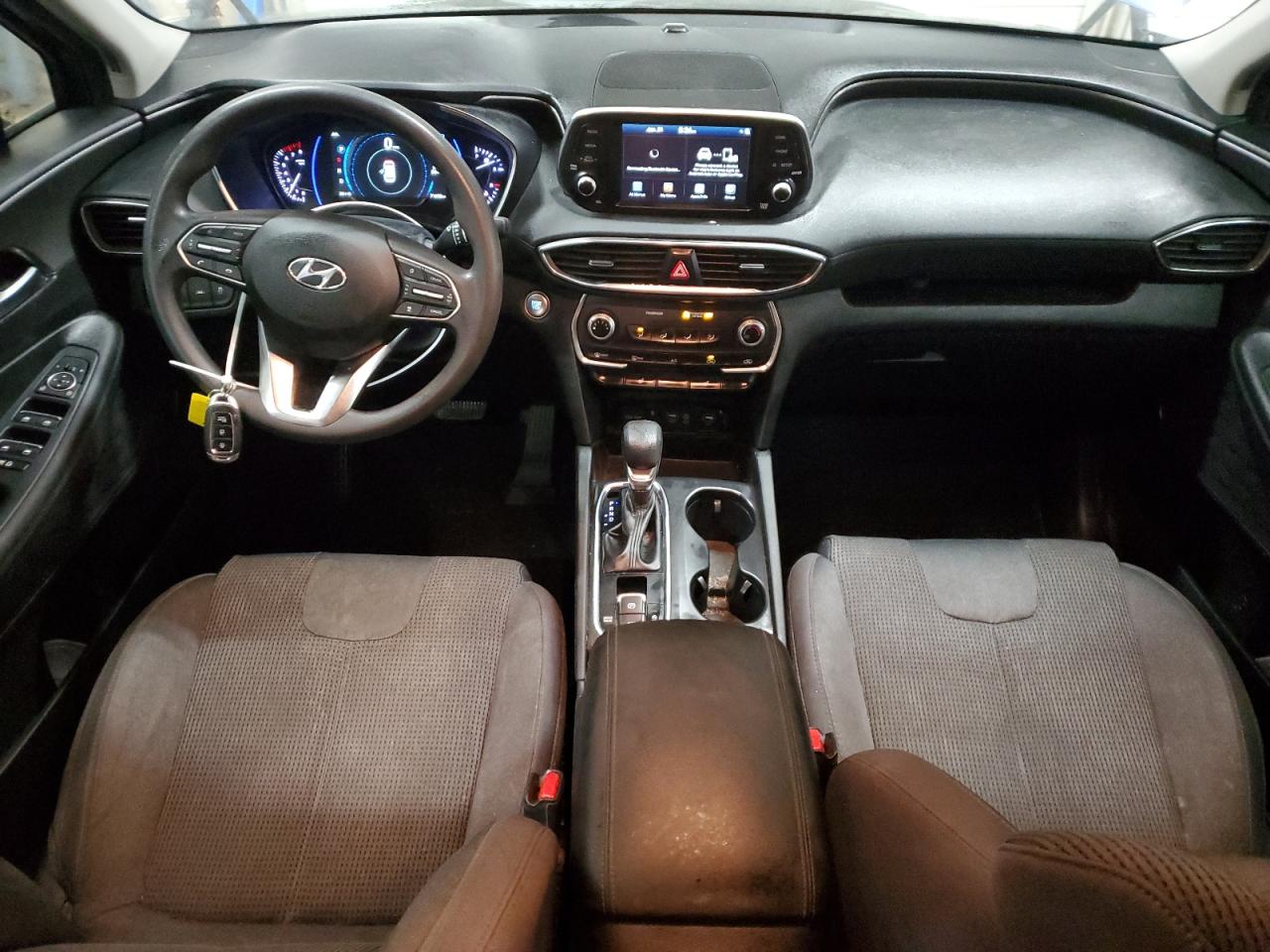 2020 Hyundai Santa Fe VIN 5NMS33AD6LH167521 Copart auction photo, front end / minor dent/scratches damage thumbnail 8