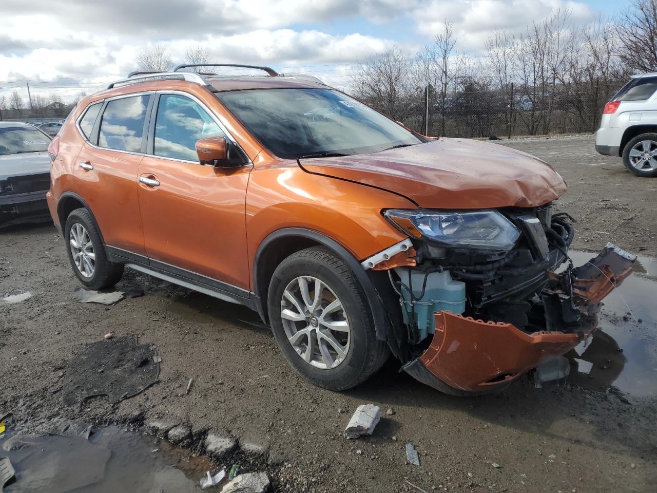 2017 Nissan Rogue VIN 5N1AT2MV0HC751344 Copart auction photo, front end / mechanical damage thumbnail 4