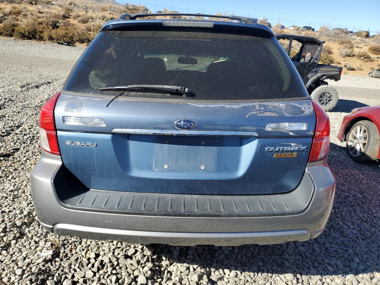 2009 Subaru Outback VIN 4S4BP66C497323945 Copart auction photo, front end / side damage thumbnail 6