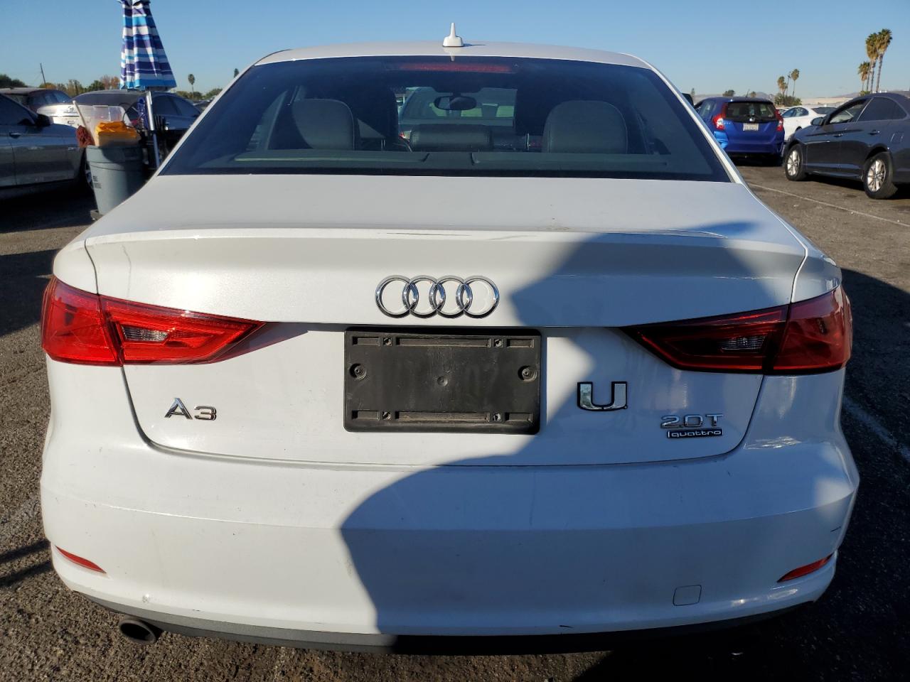 2015 Audi A3 VIN WAUEFGFF4F1130209 Copart auction photo, front end / minor dent/scratches damage thumbnail 6