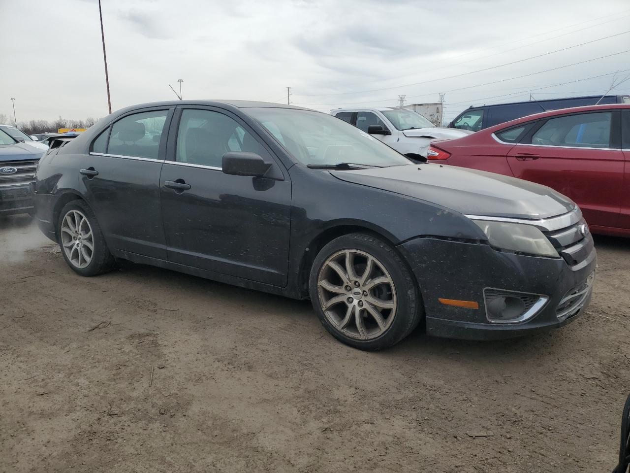 2011 Ford Fusion VIN 3FAHP0HA3BR217417 Copart auction photo, rear end damage thumbnail 4