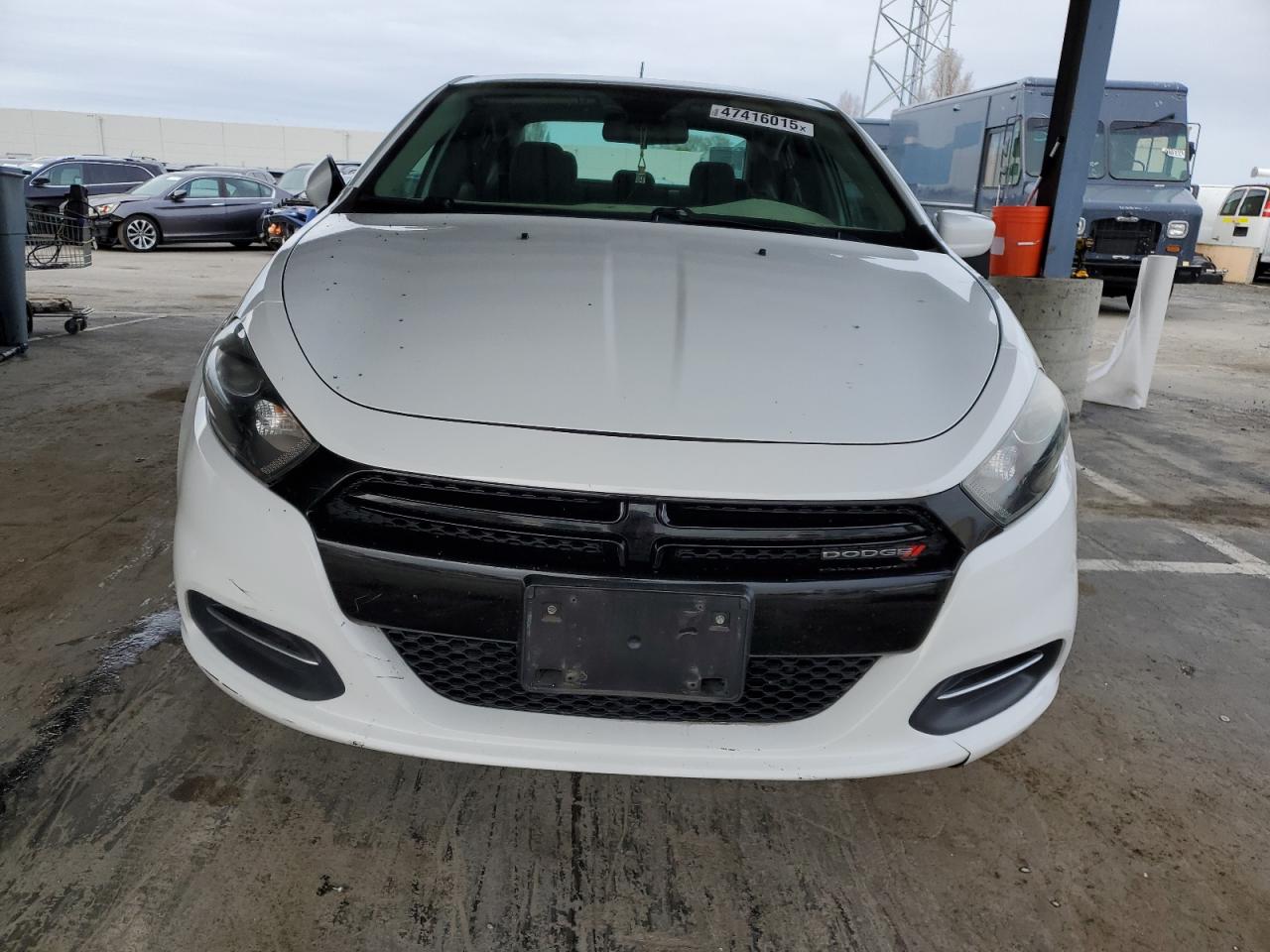 2016 Dodge Dart VIN 1C3CDFAA0GD690593 Copart auction photo, rear end damage thumbnail 5