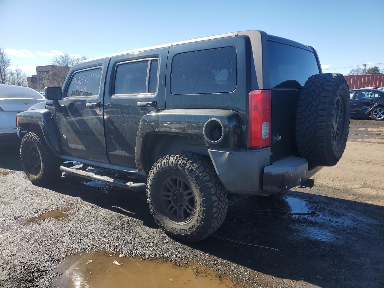 2008 Hummer H3 VIN 5GTEN13E688126339 Copart auction photo, mechanical damage thumbnail 2