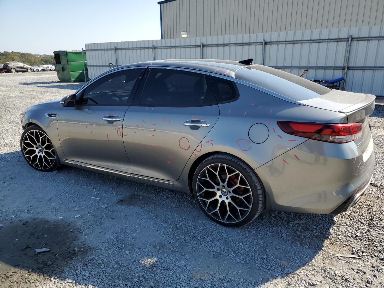 2017 KIA Optima VIN 5XXGV4L23HG126710 Copart auction photo, front end damage thumbnail 2