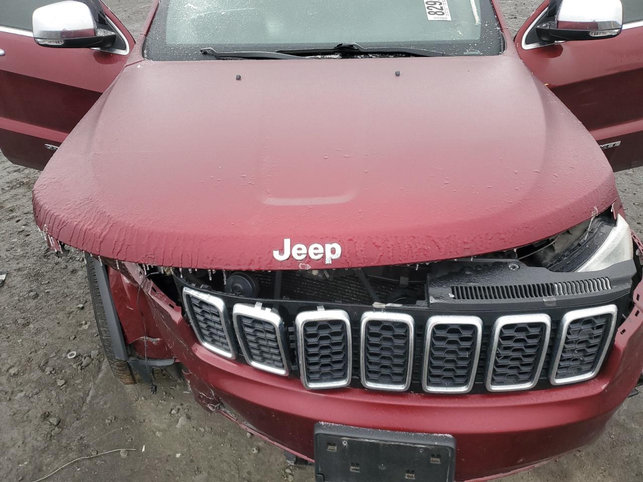 2018 Jeep Grand Cherokee VIN 1C4RJFBG9JC105752 Copart auction photo, front end damage thumbnail 13