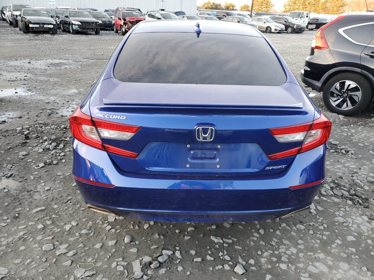 2020 Honda Accord VIN 1HGCV1F32LA101451 Copart auction photo, front end / mechanical damage thumbnail 6