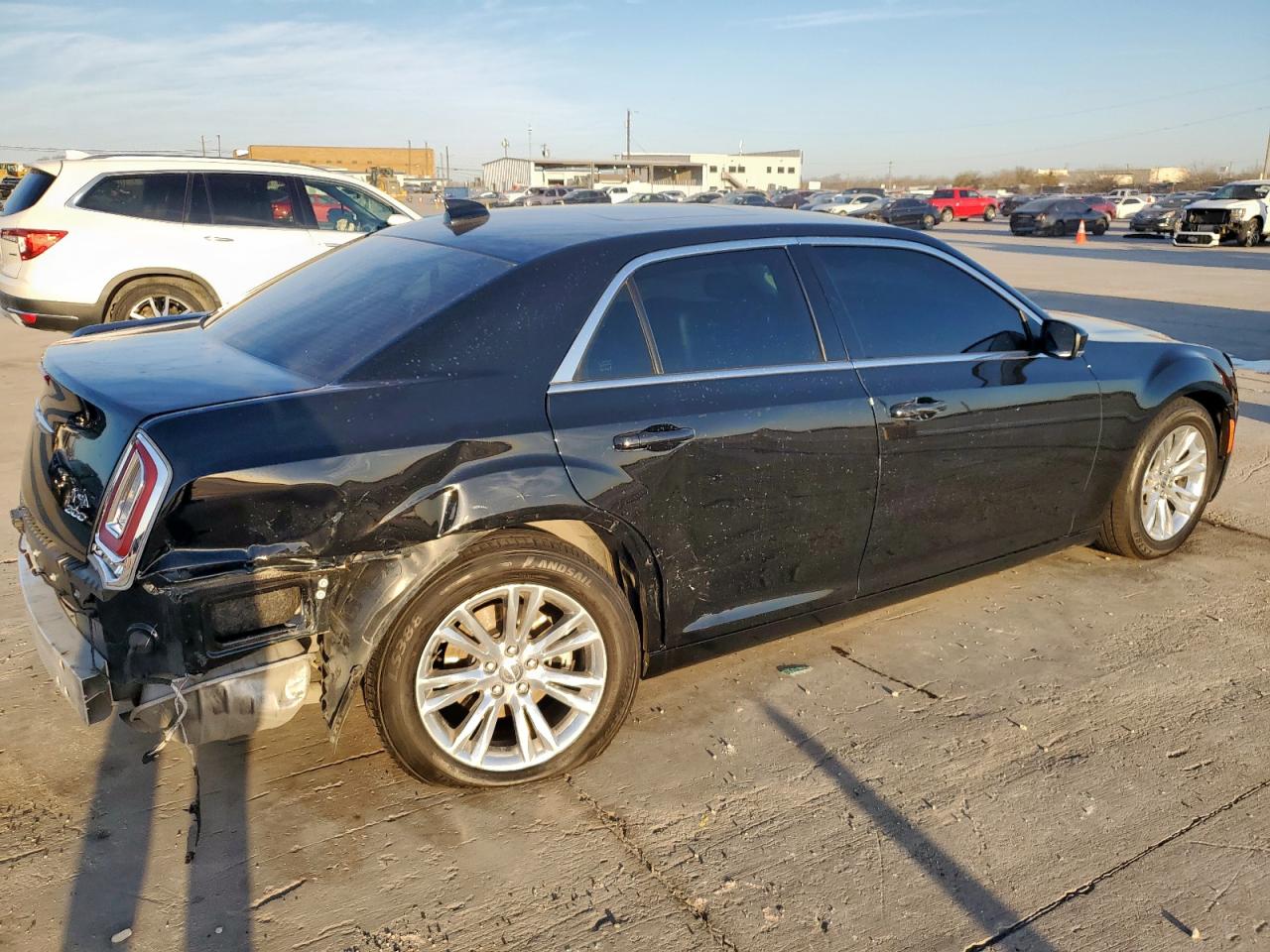 2021 Chrysler 300 VIN 2C3CCAAG6MH671684 Copart auction photo, rear end damage thumbnail 3