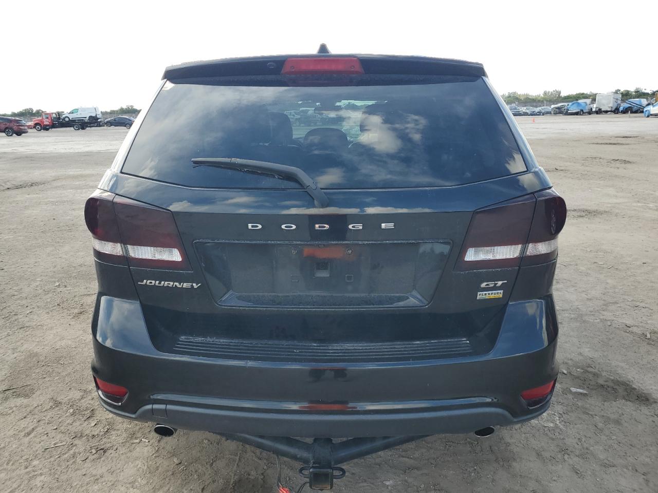2018 Dodge Journey VIN 3C4PDCEG6JT472556 Copart auction photo, front end / side damage thumbnail 6