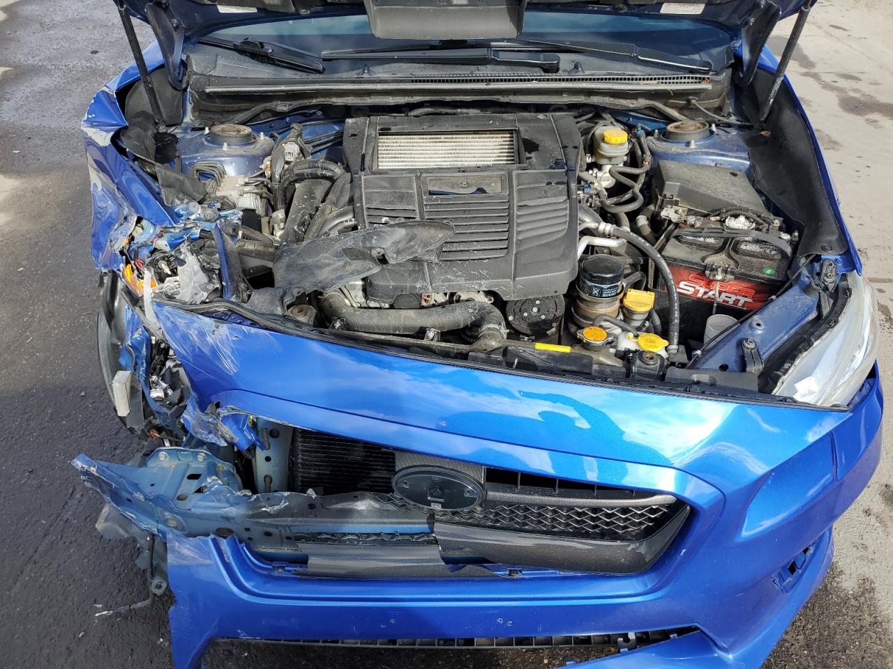 2016 Subaru WRX VIN JF1VA1B60G9817670 Copart auction photo, front end / side damage thumbnail 11