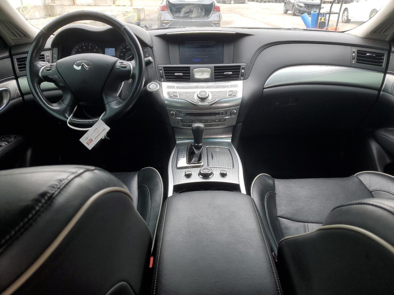 2018 Infiniti Q70 VIN JN1BY1PP0JM330583 Copart auction photo, front end / rear end damage thumbnail 8