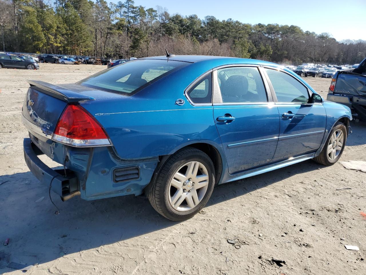 2009 Chevrolet Impala VIN 2G1WT57NX91290273 Copart auction photo, rear end / front end damage thumbnail 3