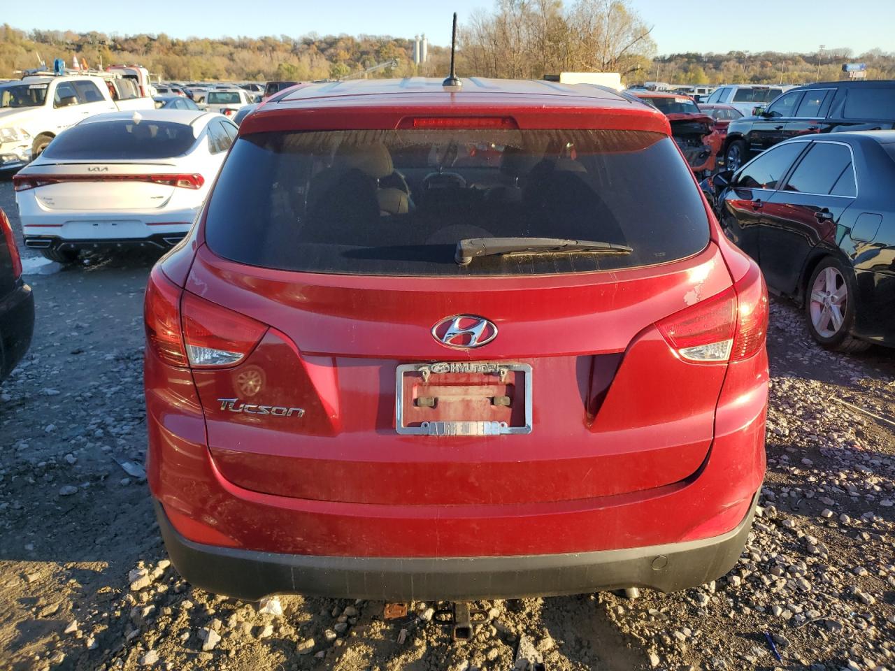 2015 Hyundai Tucson VIN KM8JT3AF0FU091185 Copart auction photo, front end damage thumbnail 6