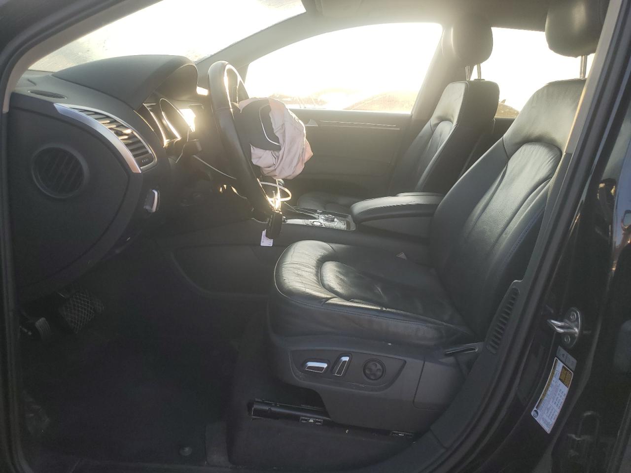 2015 Audi Q7 VIN WA1LGAFE4FD023522 Copart auction photo, front end / side damage thumbnail 7