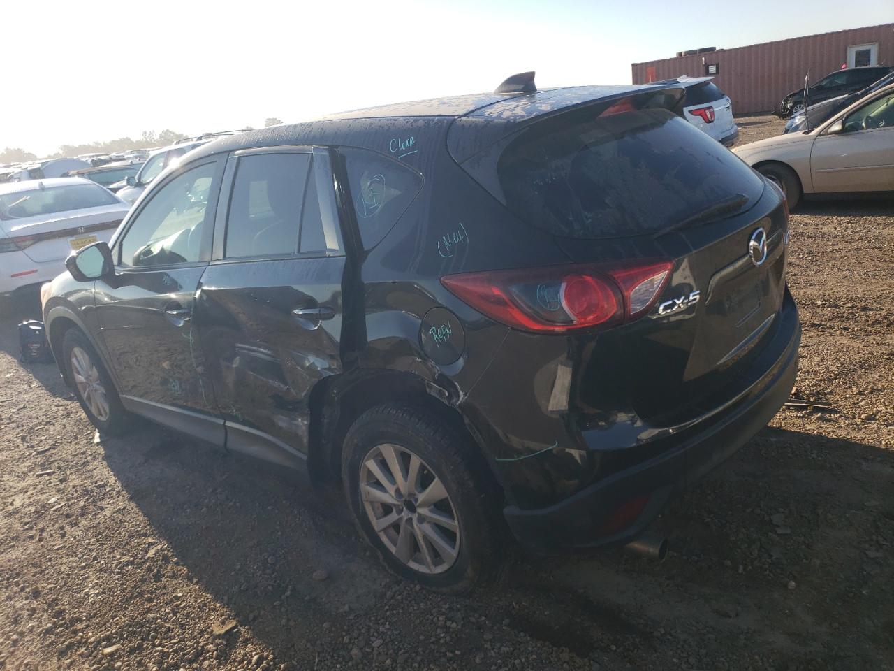 2014 Mazda CX-5 VIN JM3KE2CY5E0423534 Copart auction photo, side damage thumbnail 2