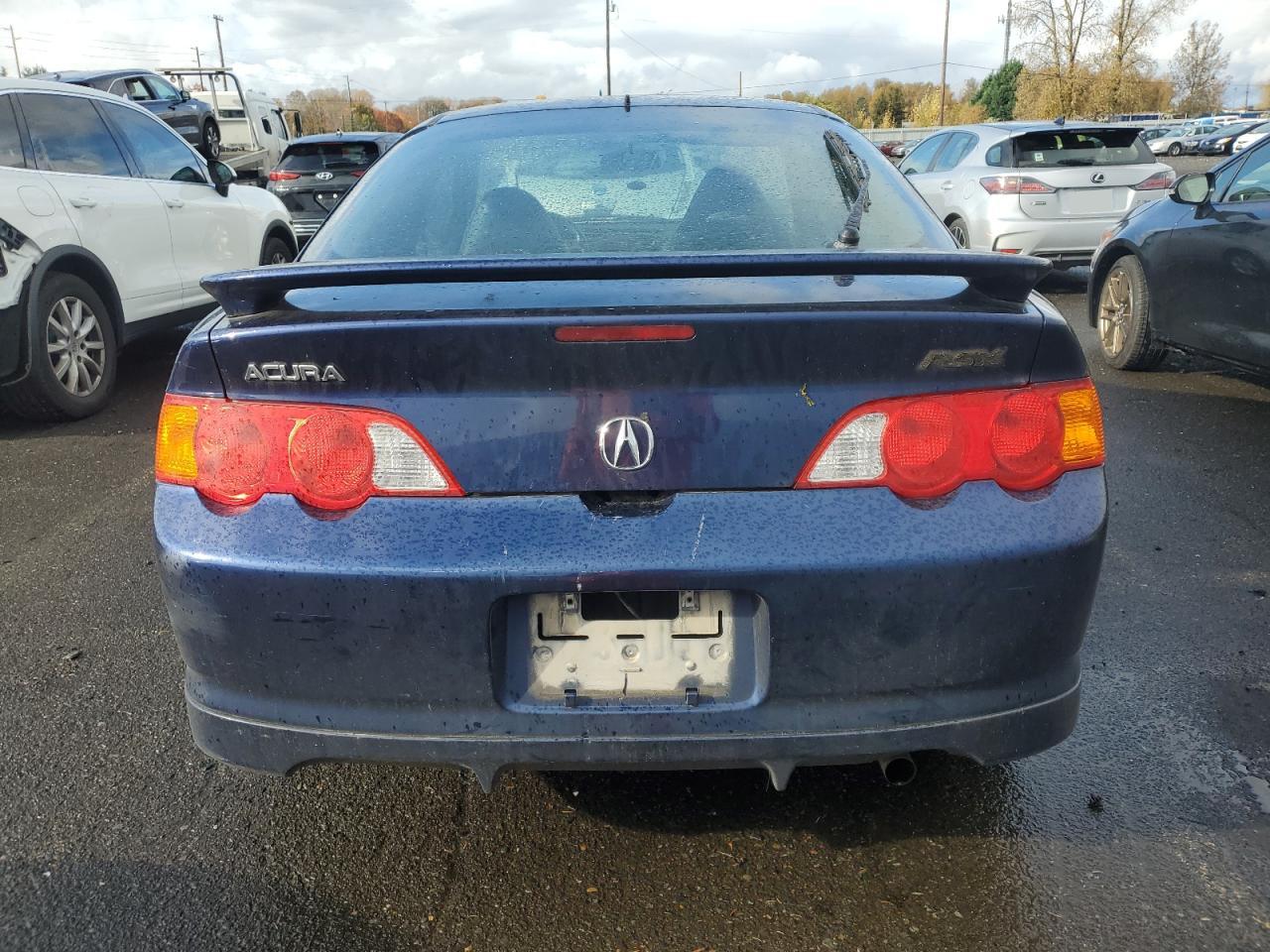 2002 Acura RSX VIN JH4DC54872C042333 Copart auction photo, front end / all over damage thumbnail 6