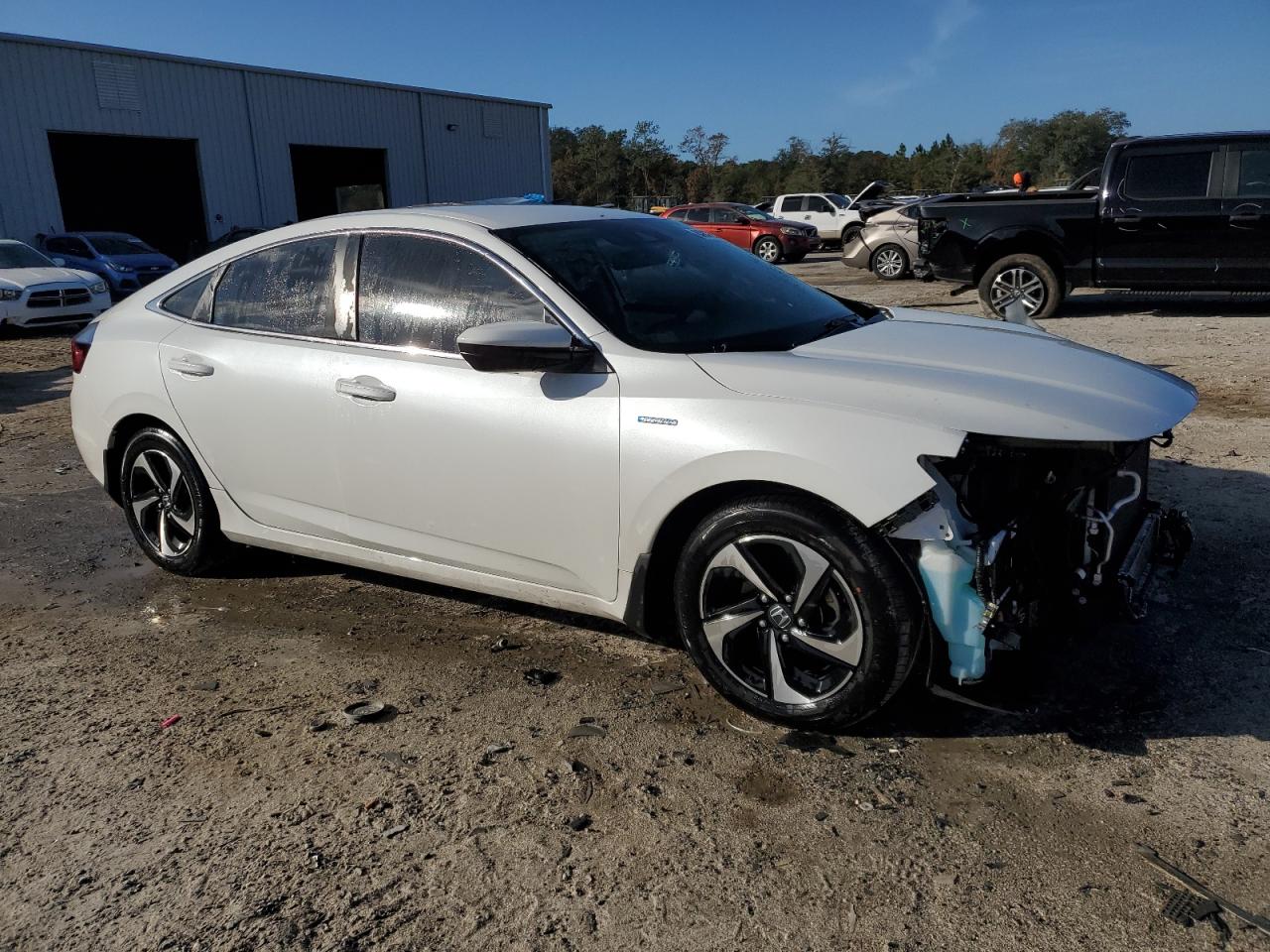 2022 Honda Insight VIN 19XZE4F50NE003532 Copart auction photo, front end damage thumbnail 4