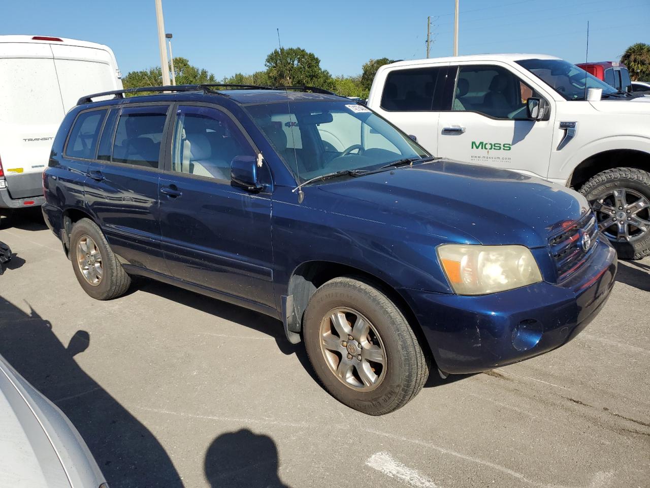 2006 Toyota Highlander VIN JTEEP21A860157350 Copart auction photo, water/flood damage thumbnail 4