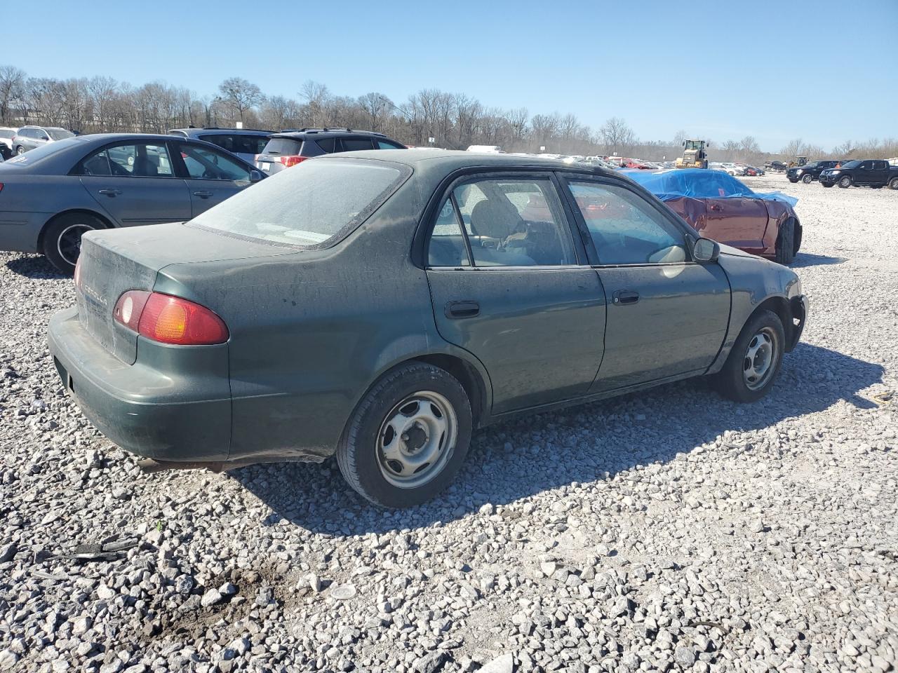 2002 Toyota Corolla VIN 2T1BR12E62C563530 Copart auction photo, front end damage thumbnail 3