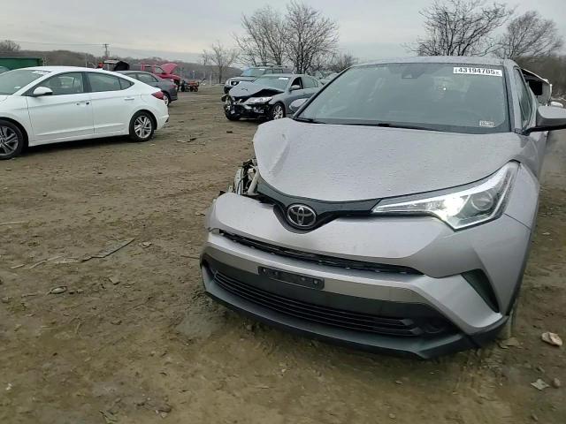 2018 Toyota C-HR VIN NMTKHMBX9JR033143 Copart auction photo, front end / side damage thumbnail 11