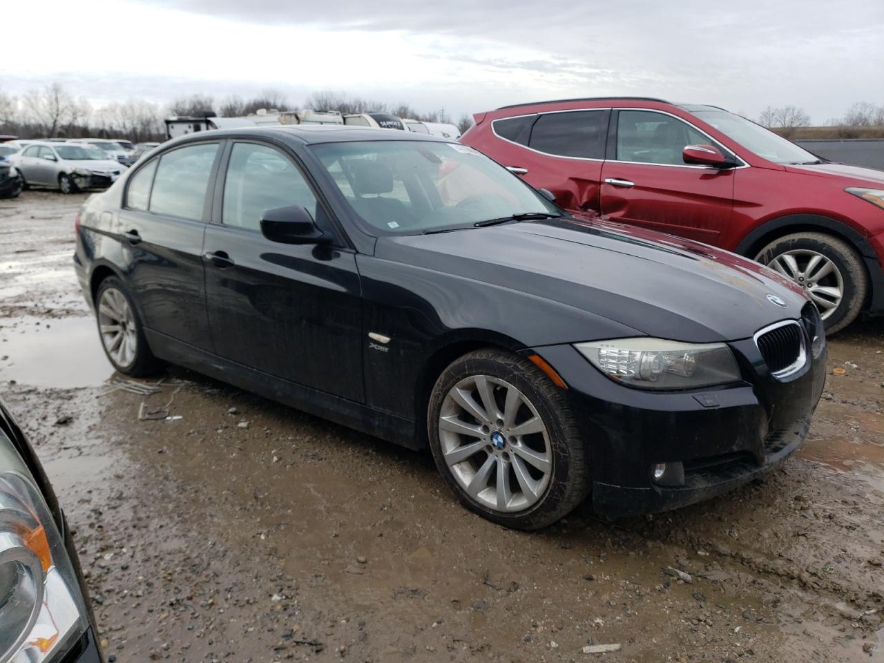 2011 BMW 3er VIN WBAPK7C5XBA970148 Copart auction photo, side / mechanical damage thumbnail 4