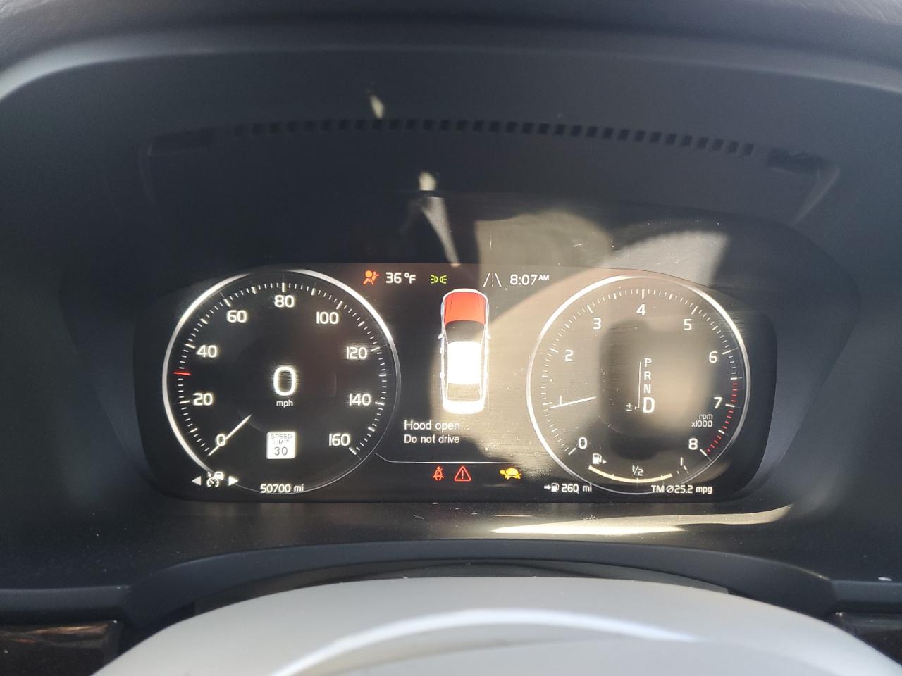 2019 Volvo S90 VIN LVY102AK9KP088503 Copart auction photo, side damage thumbnail 9