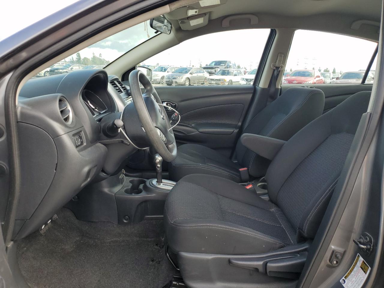 2017 Nissan Versa VIN 3N1CN7AP2HL830578 Copart auction photo, rear end / undercarriage damage thumbnail 7