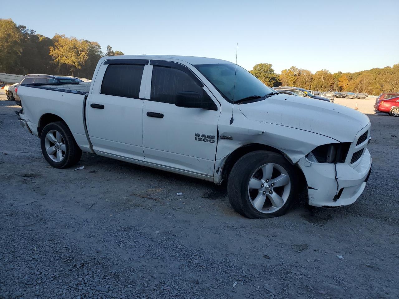 2013 RAM 1500 VIN 1C6RR7KT6DS620883 Copart auction photo, front end / rear end damage thumbnail 4