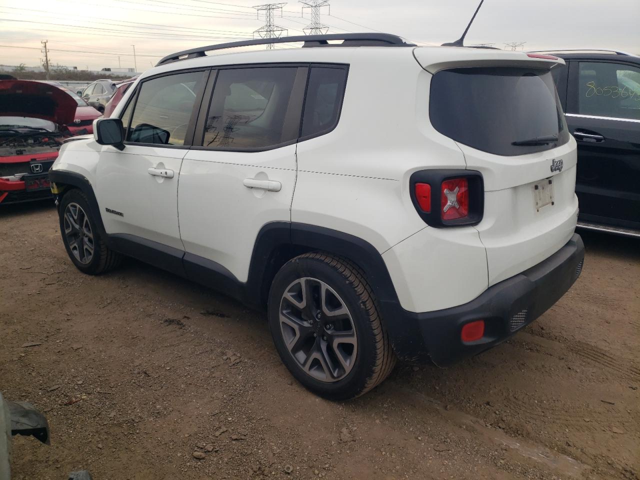 2017 Jeep Renegade VIN ZACCJABB6HPG10988 Copart auction photo, front end damage thumbnail 2