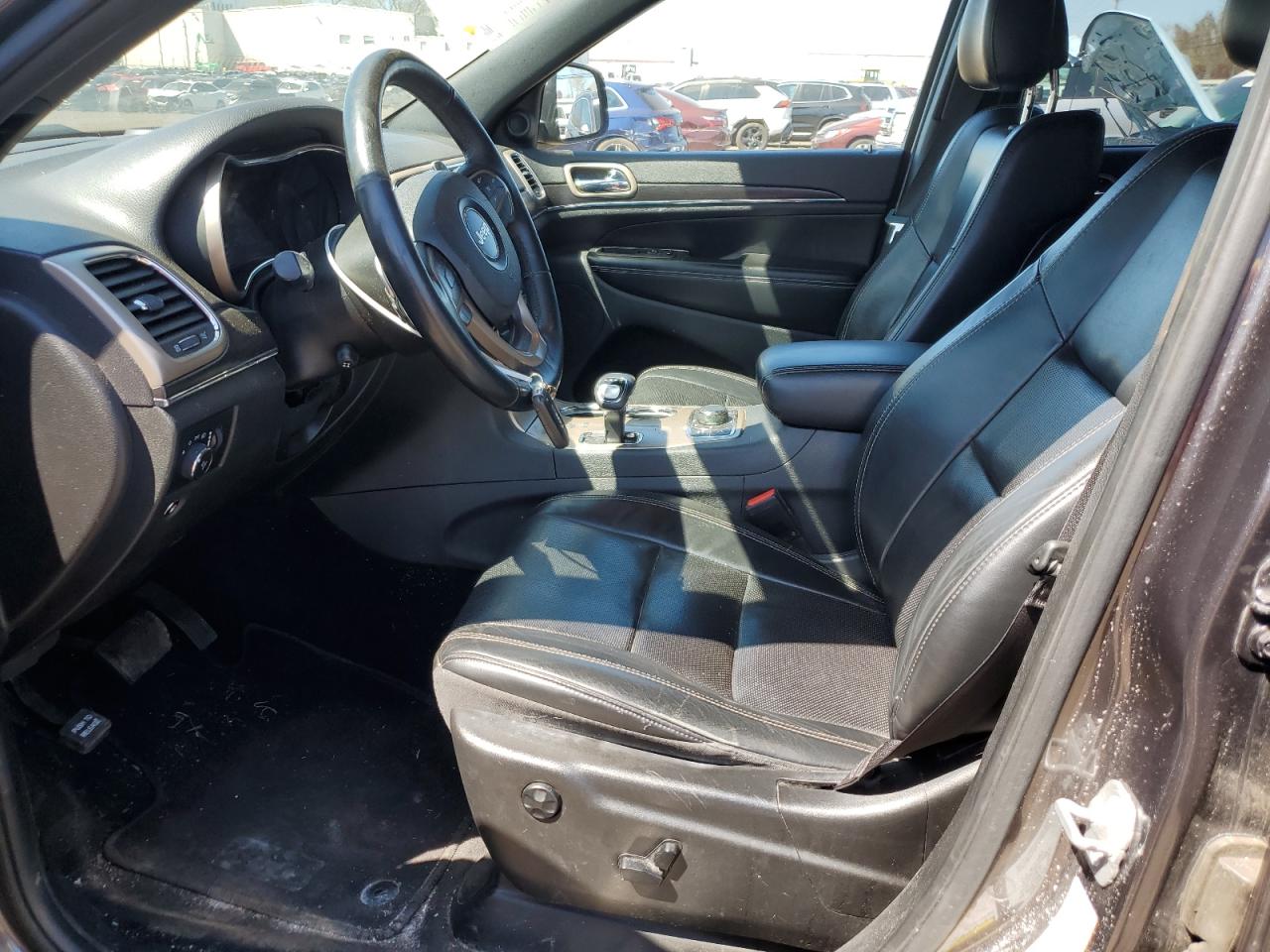 2014 Jeep Grand Cherokee VIN 1C4RJFBG6EC516158 Copart auction photo, front end / side damage thumbnail 7