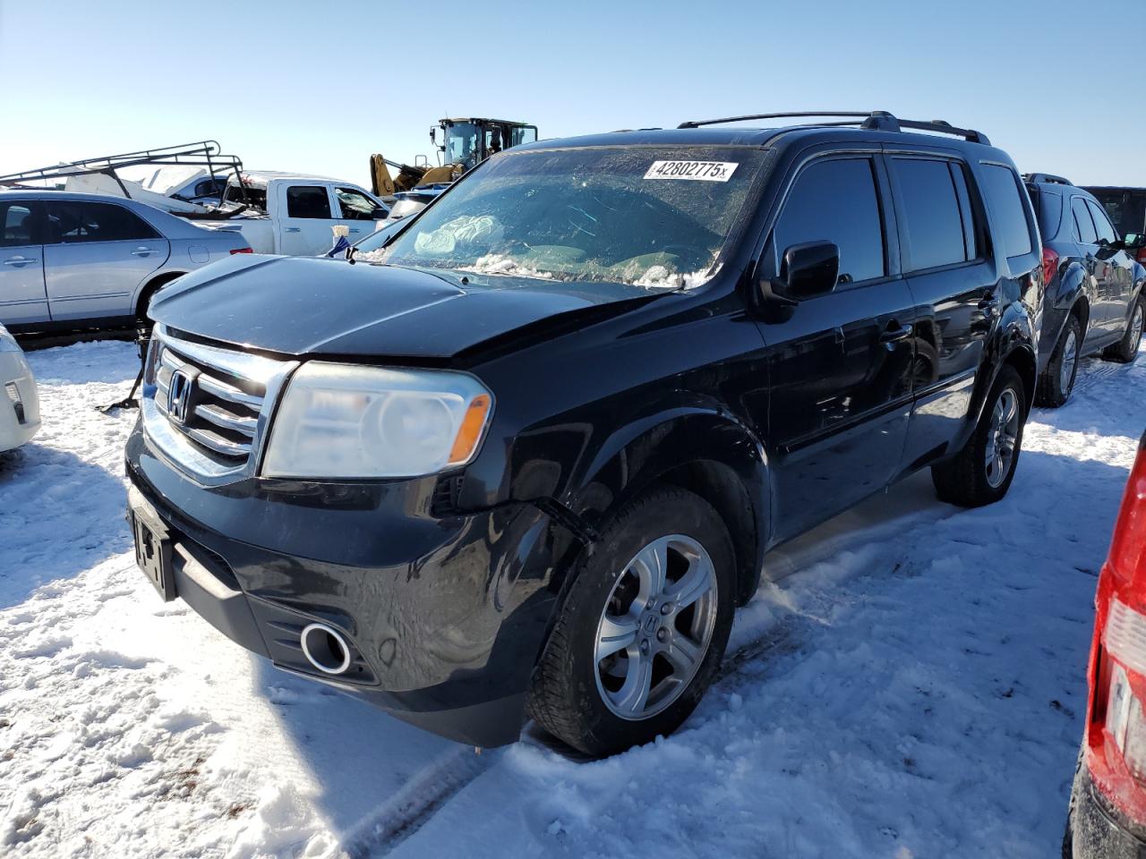 2012 Honda Pilot VIN 5FNYF4H52CB053958