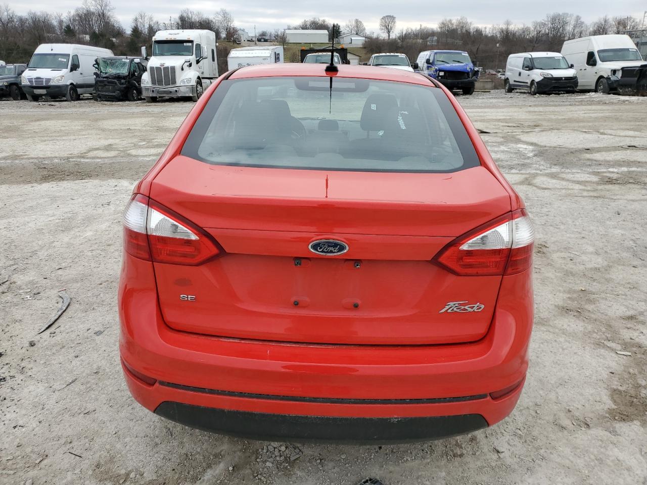 2014 Ford Fiesta VIN 3FADP4BJ7EM107339 Copart auction photo, front end damage thumbnail 6