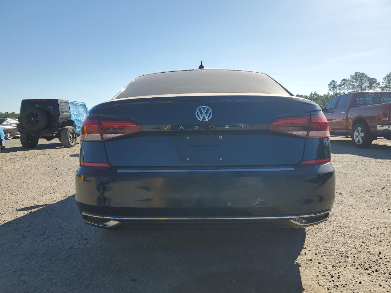 2021 Volkswagen Passat VIN 1VWSA7A38MC006153 Copart auction photo, top/roof damage thumbnail 6
