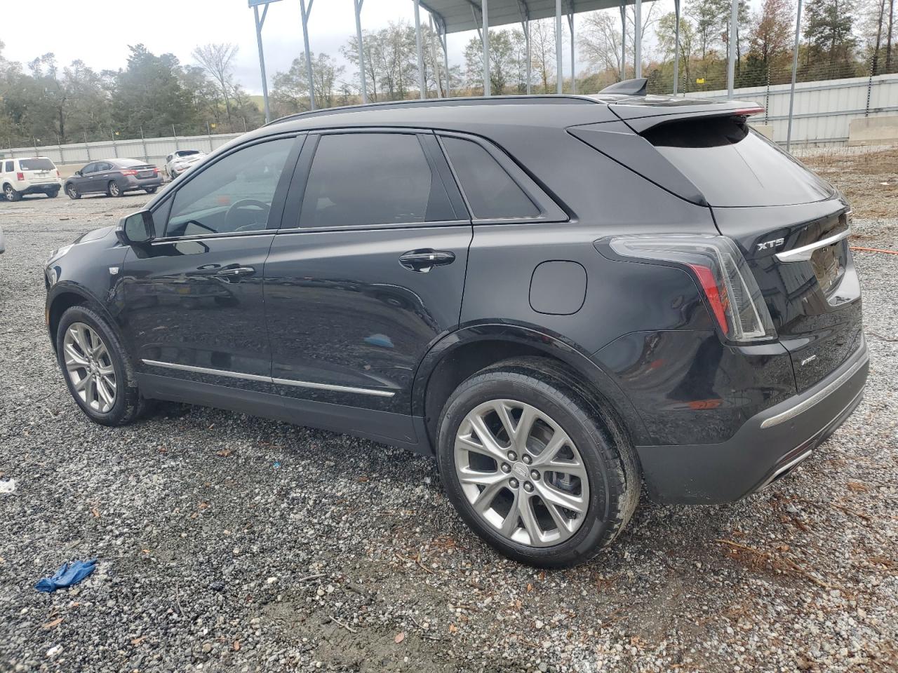 2021 Cadillac XT5 VIN 1GYKNGRS8MZ145046 Copart auction photo, side damage thumbnail 2