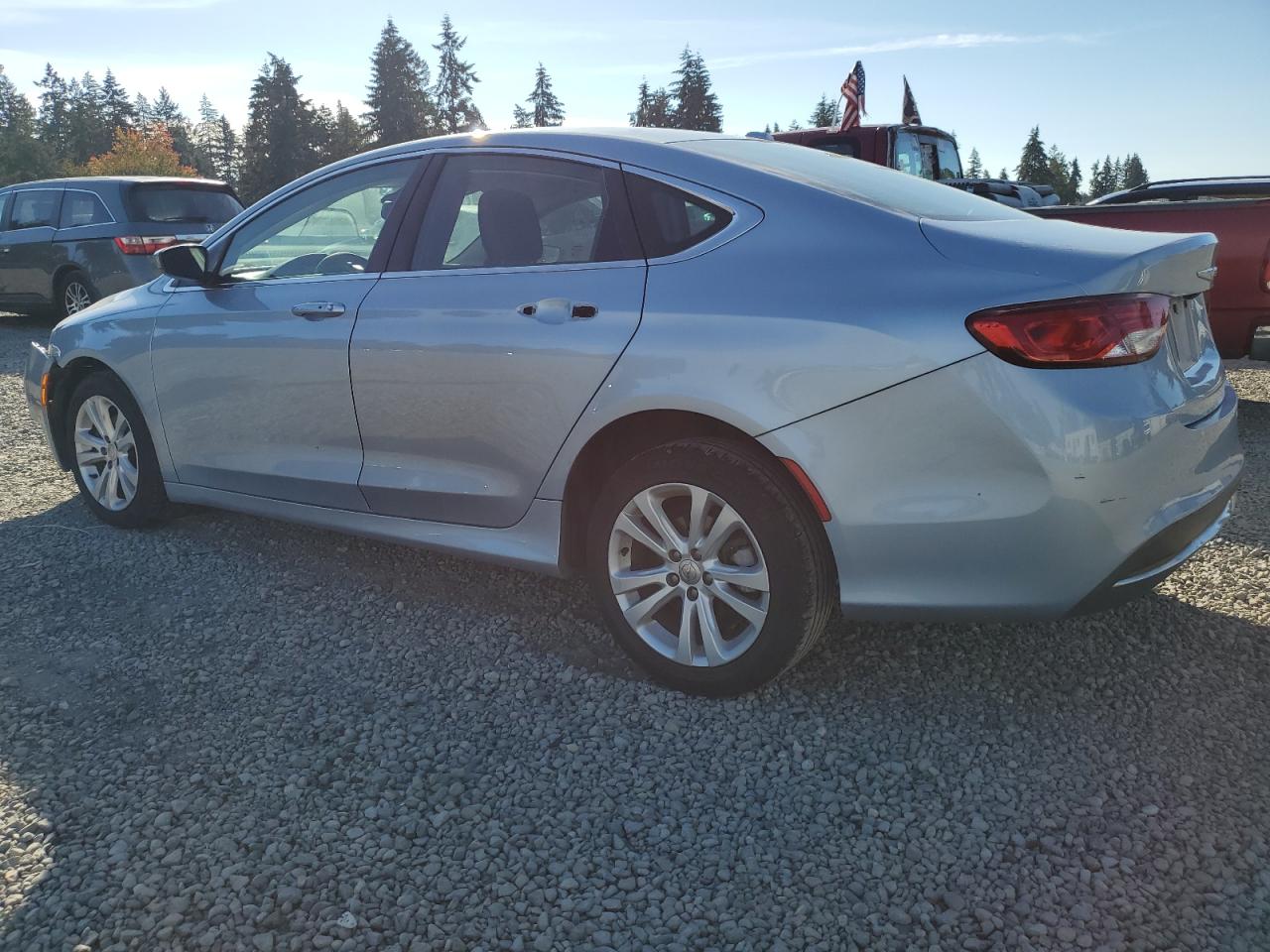 2015 Chrysler 200 VIN 1C3CCCAB2FN696303 Copart auction photo, front end damage thumbnail 2