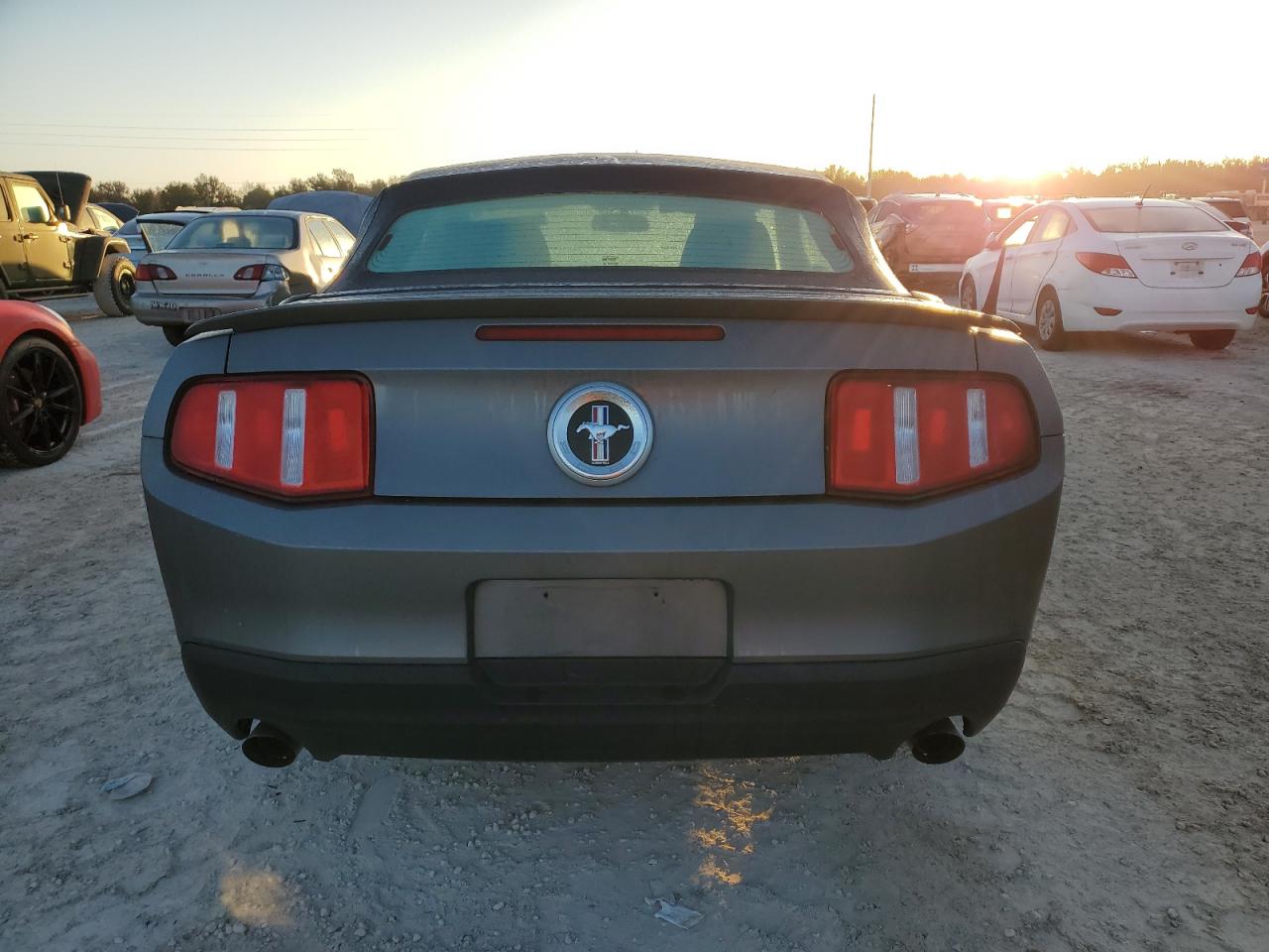 2011 Ford Mustang VIN 1ZVBP8EM0B5150465 Copart auction photo, water/flood damage thumbnail 6