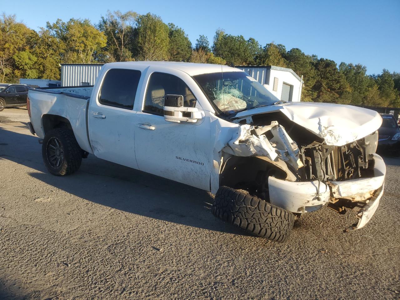 2007 Chevrolet Silverado VIN 3GCEK13M67G533609 Copart auction photo, all over damage thumbnail 4