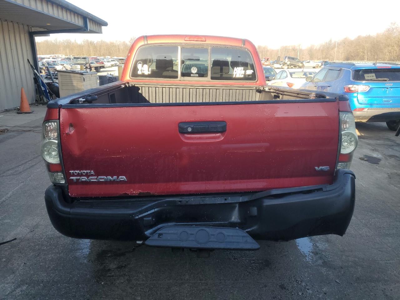 2008 Toyota Tacoma VIN 5TEUU42NX8Z520093 Copart auction photo, rear end damage thumbnail 6