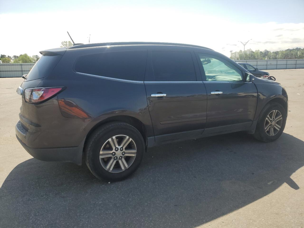 2017 Chevrolet Traverse VIN 1GNKRHKD5HJ262204 Copart auction photo, front end damage thumbnail 3
