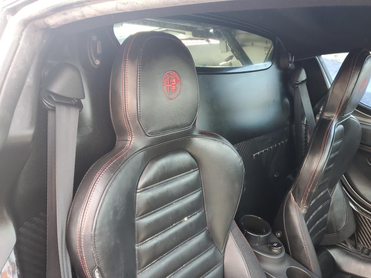 2017 Alfa Romeo 4C VIN ZARBAAA46HM245019 Copart auction photo, water/flood damage thumbnail 10