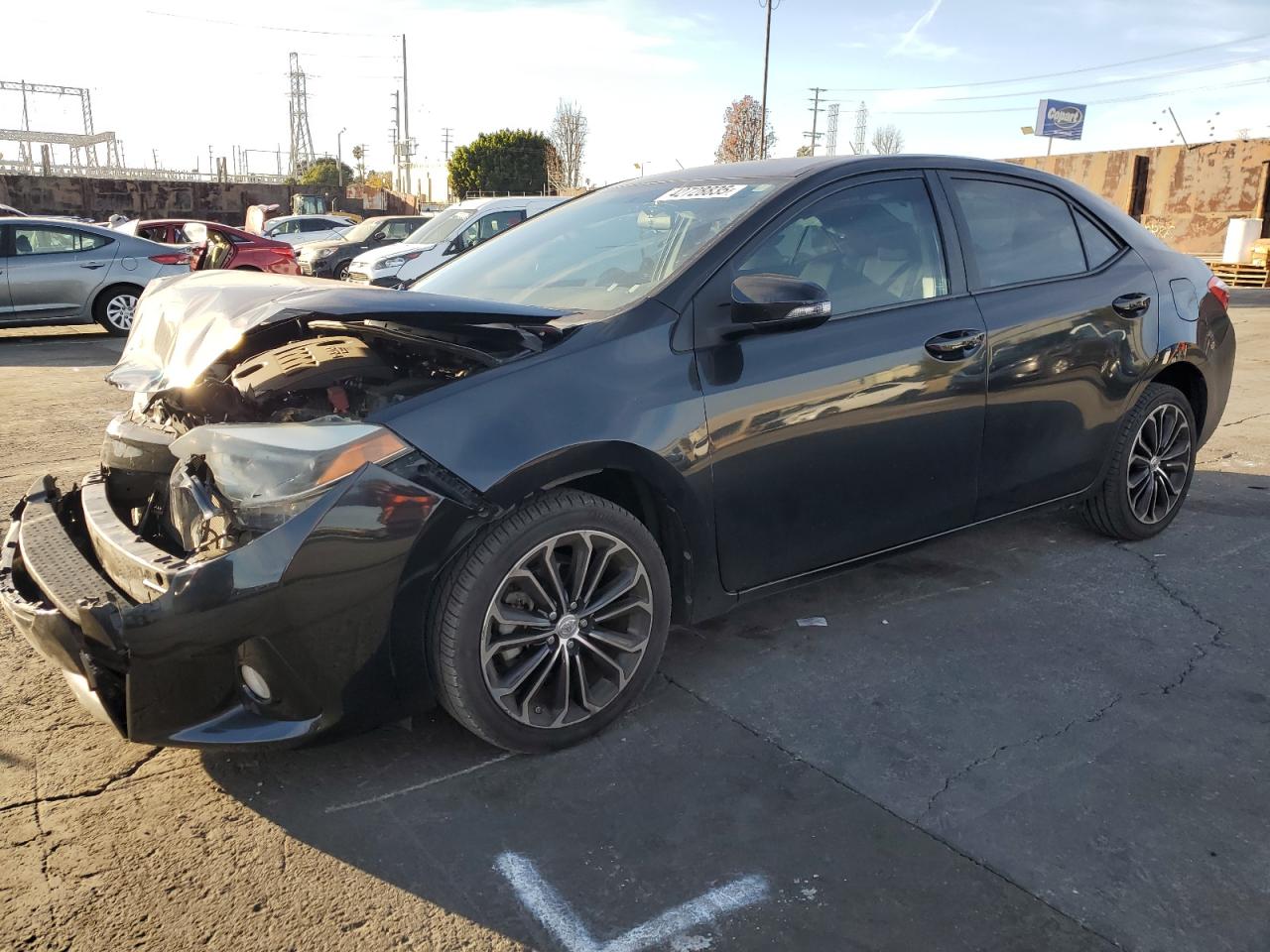 2016 Toyota Corolla VIN 5YFBURHE8GP519458